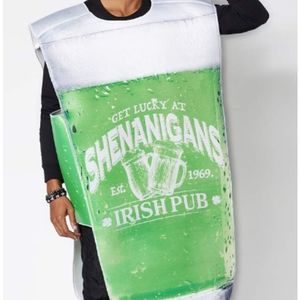 UNISEX ST. PATTY'S DAY BEER COSTUME (ONE SIZE)